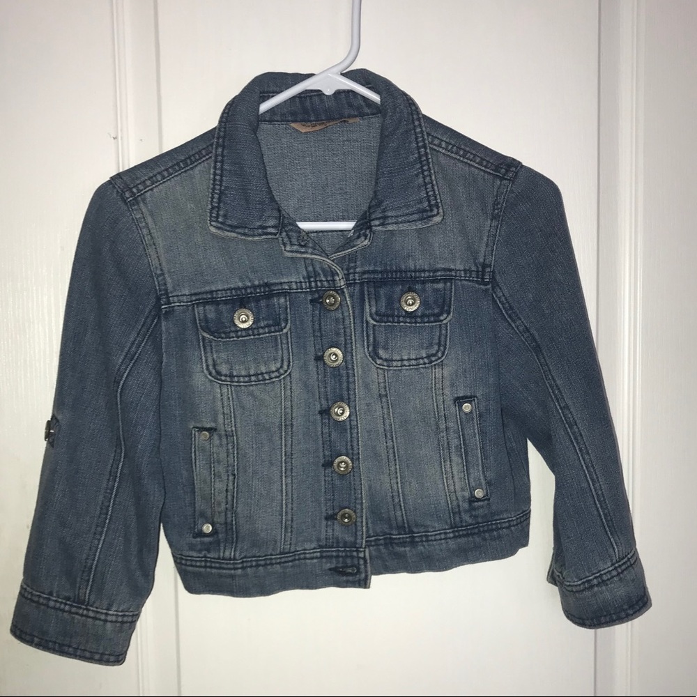 Sleeve Denim Jacket